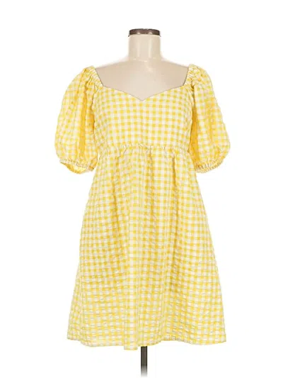 Pre-owned Old Navy Casual Dress In Yellow