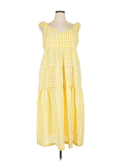 Pre-owned Old Navy Casual Dress In Yellow