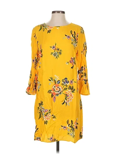 Pre-owned Old Navy Casual Dress In Yellow