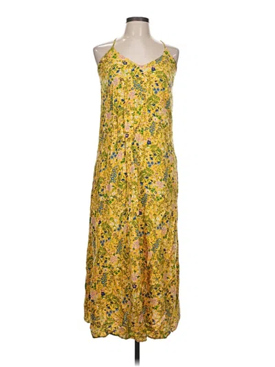 Pre-owned Old Navy Casual Dress In Yellow