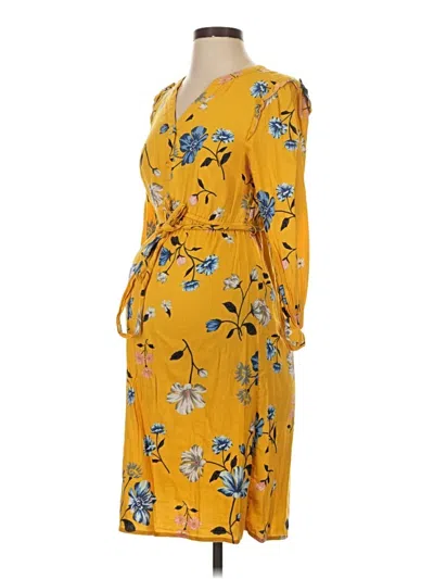 Pre-owned Old Navy Casual Dress In Yellow