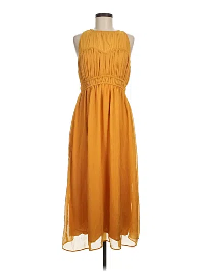 Pre-owned Old Navy Casual Dress In Yellow
