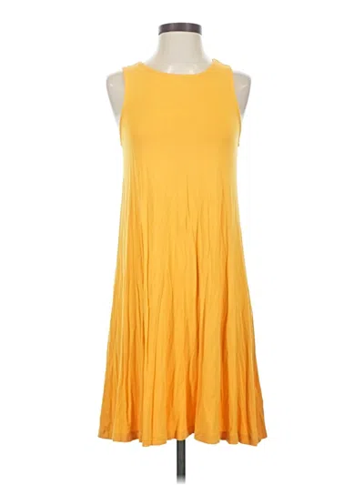 Pre-owned Old Navy Casual Dress In Yellow