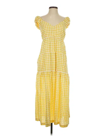 Pre-owned Old Navy Casual Dress In Yellow