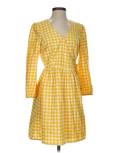 Pre-owned Old Navy Casual Dress In Yellow