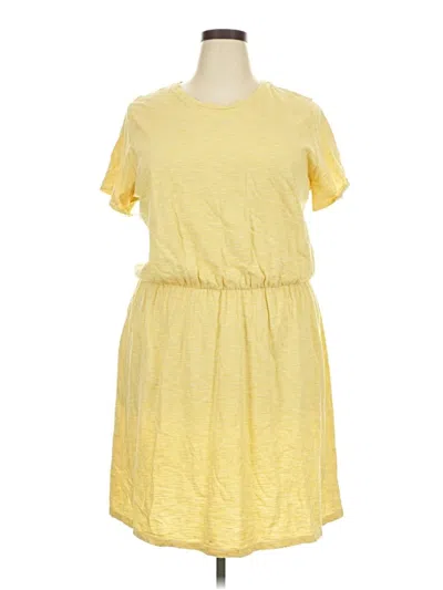 Pre-owned Old Navy Casual Dress In Yellow