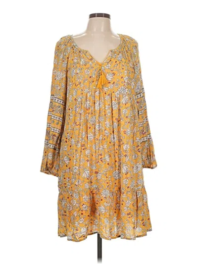 Pre-owned Old Navy Casual Dress In Yellow