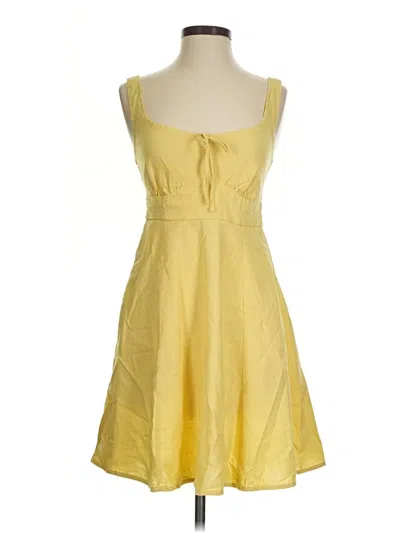 Pre-owned Old Navy Casual Dress In Yellow