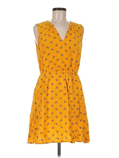 Pre-owned Old Navy Casual Dress In Yellow