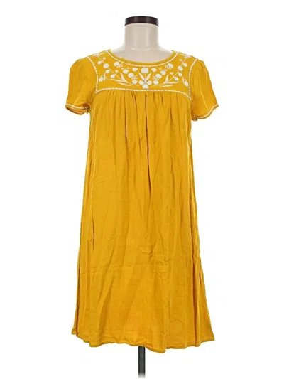 Pre-owned Old Navy Casual Dress In Yellow