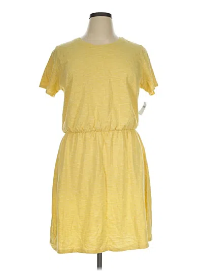 Pre-owned Old Navy Casual Dress In Yellow