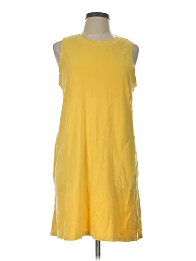 Pre-owned Old Navy Casual Dress In Yellow