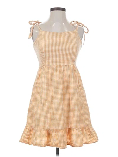 Pre-owned Old Navy Casual Dress In Yellow
