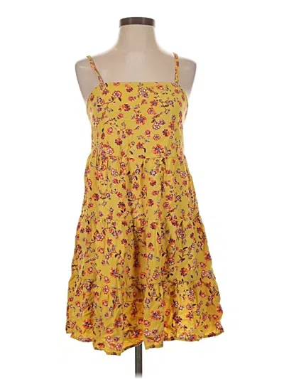 Pre-owned Old Navy Casual Dress In Yellow