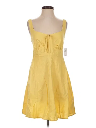 Old Navy Casual Dress In Yellow