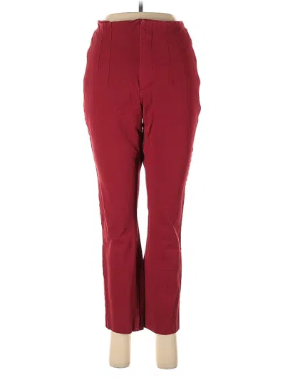 Pre-owned Old Navy Casual Pants In Burgundy