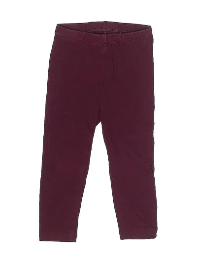 Pre-owned Old Navy Kids' Casual Pants In Burgundy