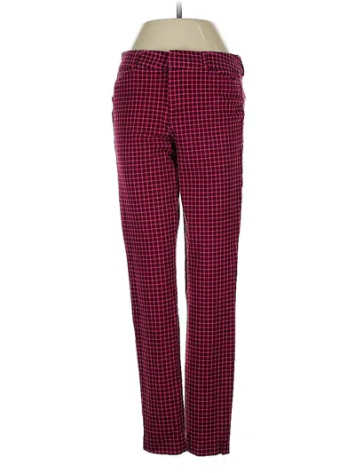 Pre-owned Old Navy Casual Pants In Burgundy