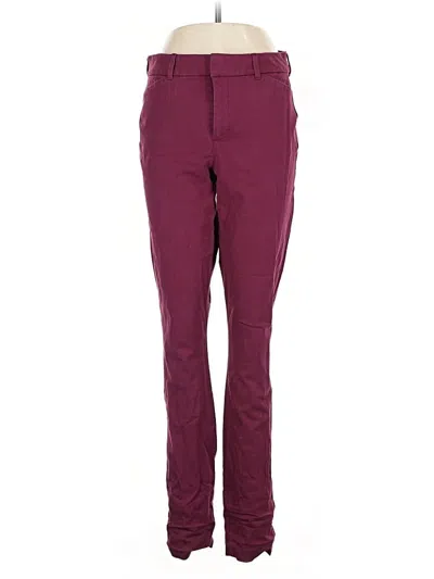 Pre-owned Old Navy Casual Pants In Burgundy