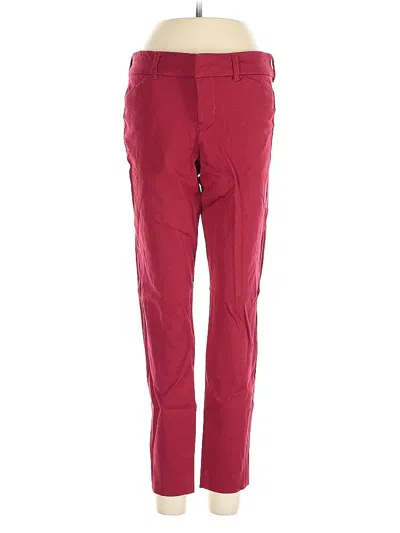 Pre-owned Old Navy Casual Pants In Burgundy