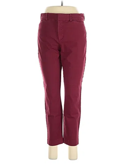Pre-owned Old Navy Casual Pants In Burgundy