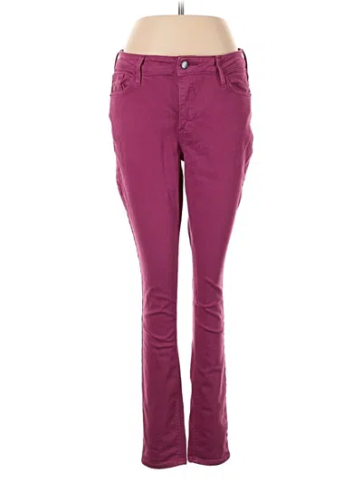 Pre-owned Old Navy Casual Pants In Burgundy