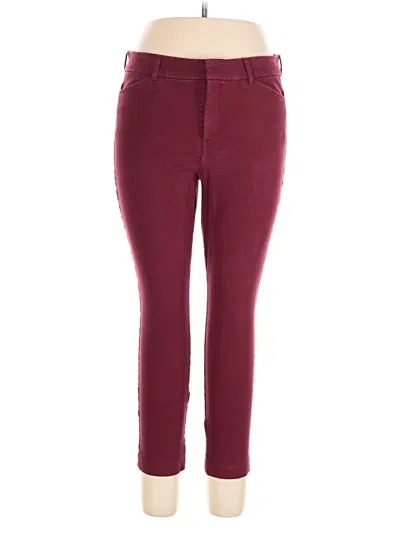 Pre-owned Old Navy Casual Pants In Burgundy