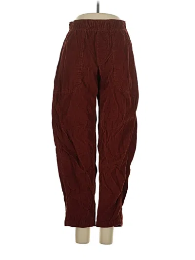 Pre-owned Old Navy Casual Pants In Burgundy