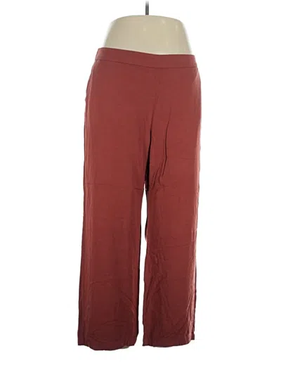 Pre-owned Old Navy Casual Pants In Burgundy