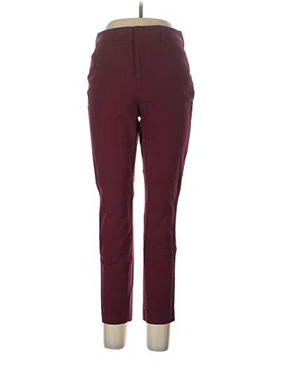 Pre-owned Old Navy Casual Pants In Burgundy