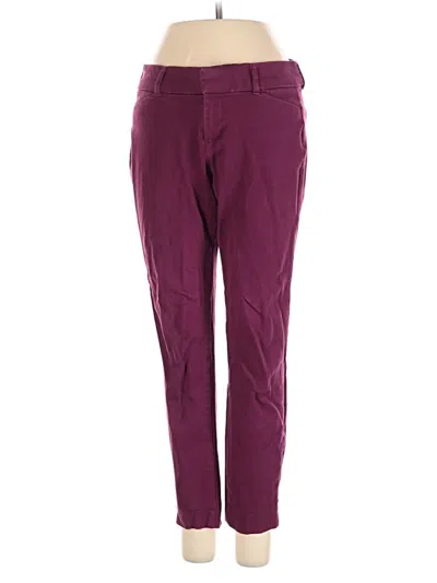 Pre-owned Old Navy Casual Pants In Burgundy