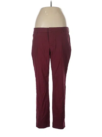 Pre-owned Old Navy Casual Pants In Burgundy