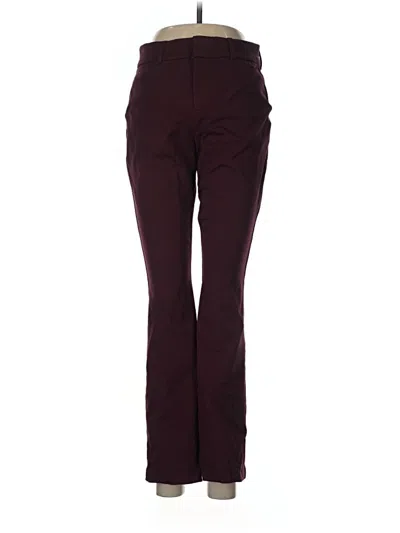 Pre-owned Old Navy Casual Pants In Burgundy