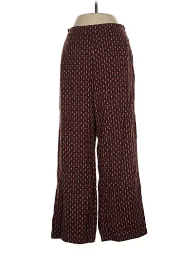 Pre-owned Old Navy Casual Pants In Burgundy