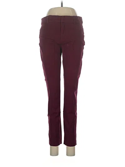 Pre-owned Old Navy Casual Pants In Burgundy
