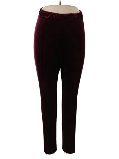 Pre-owned Old Navy Casual Pants In Burgundy