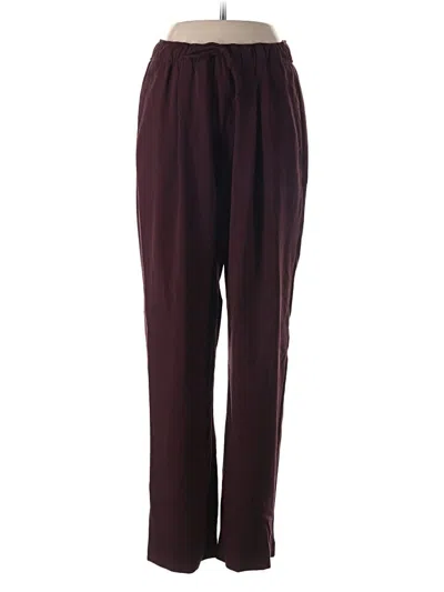 Pre-owned Old Navy Casual Pants In Burgundy