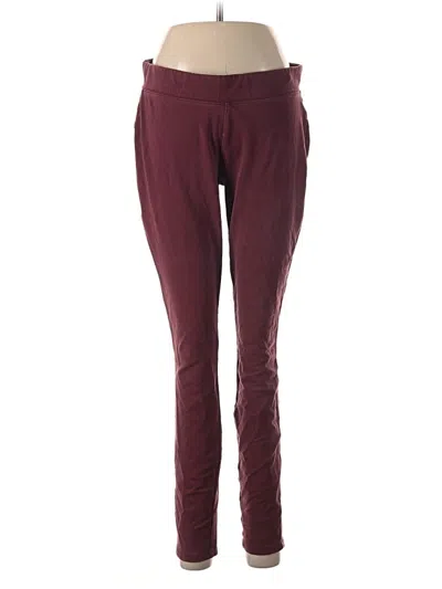 Pre-owned Old Navy Casual Pants In Burgundy