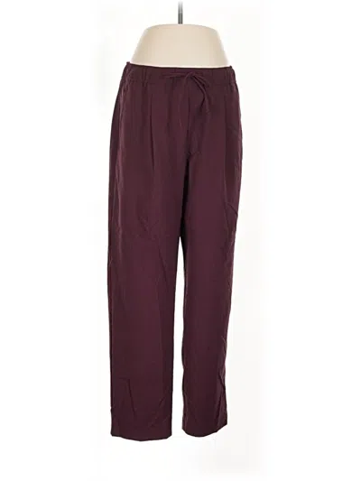 Pre-owned Old Navy Casual Pants In Burgundy