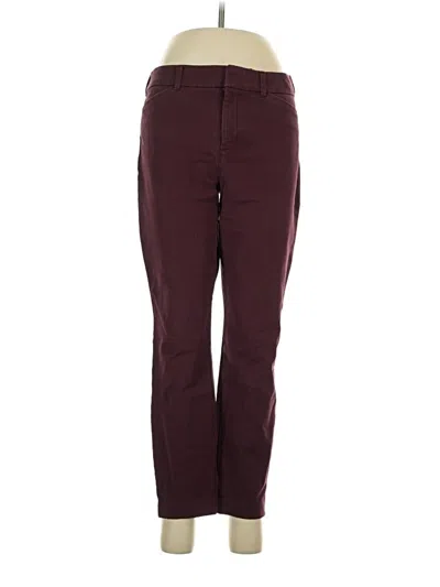 Pre-owned Old Navy Casual Pants In Burgundy