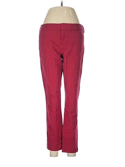 Pre-owned Old Navy Casual Pants In Burgundy