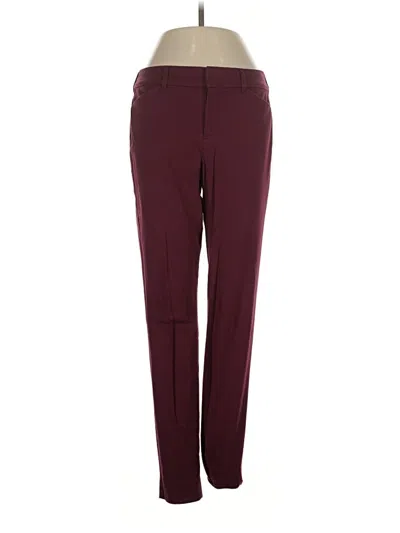 Pre-owned Old Navy Casual Pants In Burgundy