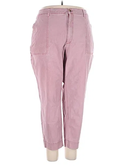Pre-owned Old Navy Casual Pants In Pink