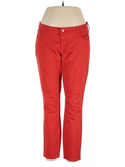 Pre-owned Old Navy Casual Pants In Red