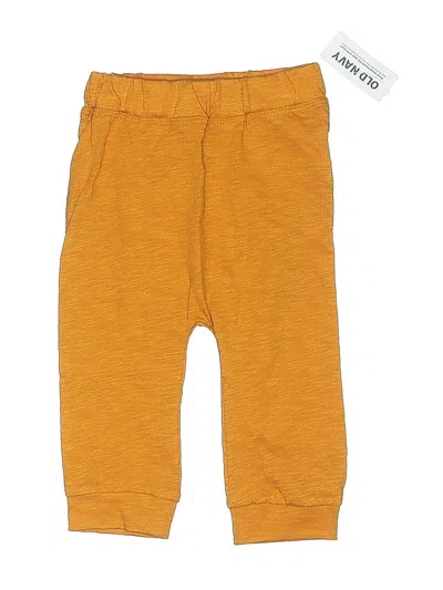 Pre-owned Old Navy Babies' Casual Pants In Yellow