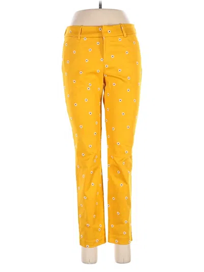 Pre-owned Old Navy Casual Pants In Yellow