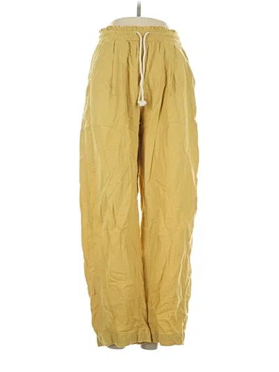 Pre-owned Old Navy Casual Pants In Yellow