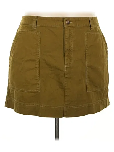 Pre-owned Old Navy Casual Skirt In Brown