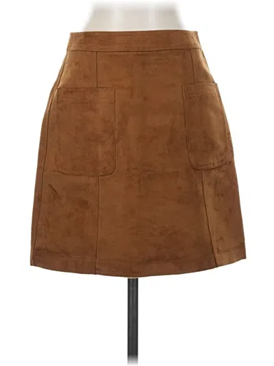 Pre-owned Old Navy Casual Skirt In Brown