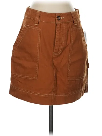 Pre-owned Old Navy Casual Skirt In Brown